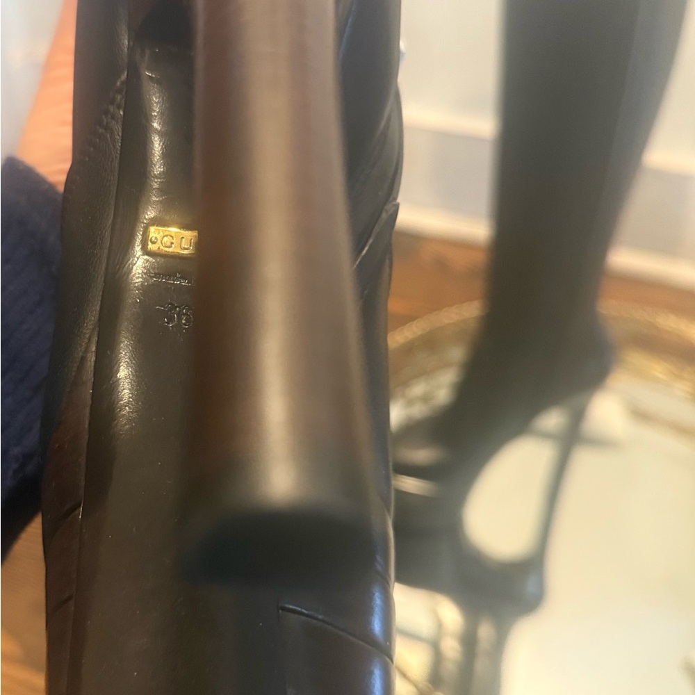Gucci Black Knee-High Boots - Picture 5 of 16